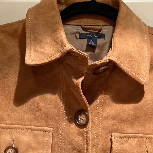 Tan suede jacket in pristine condition - Picture 4 of 7